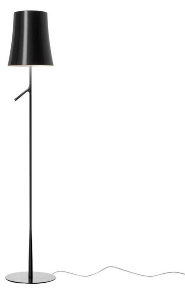 Stojacie Lampa Foscarini, Čierna, Obývacia izba, Kov
