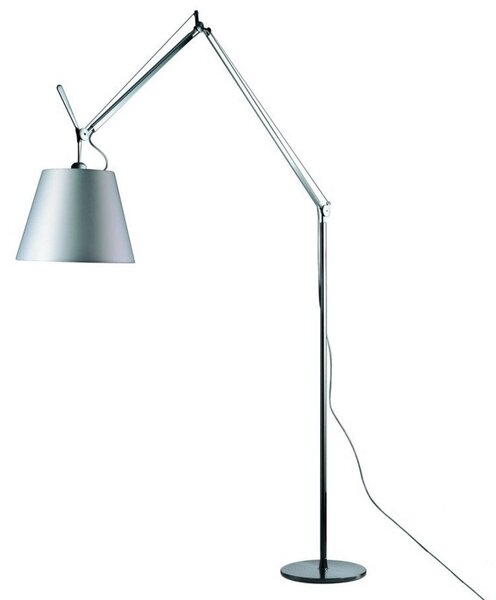 Stojacie Lampa Artemide, Sivá, Obývacia izba, Hliník