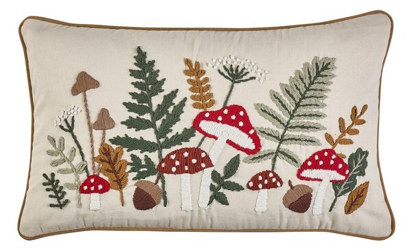 Bavlnený dekoračný vankúš 30x50 cm Embroidery Woodland – Catherine Lansfield