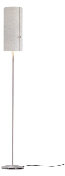 Stojacie Lampa Serien Lighting, stmievateľné, Sivá, Obývacia izba, Kov
