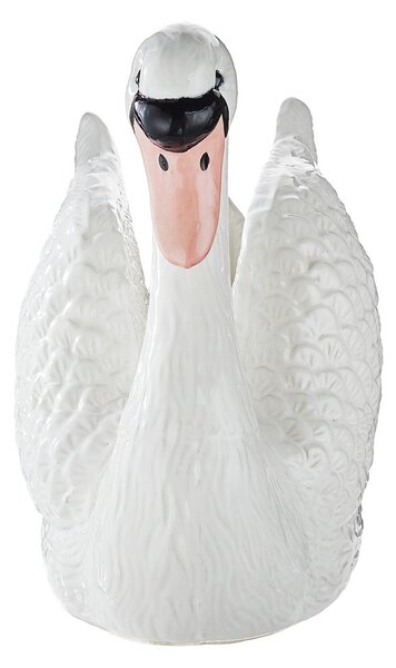 ODETTE Dekorácia labuť 21 cm