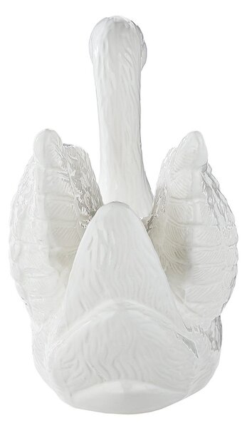 ODETTE Dekorácia labuť 21 cm