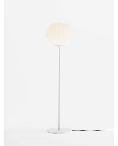Stojacie Lampa Luceplan, stmievateľné, Biela, Obývacia izba, Sklo