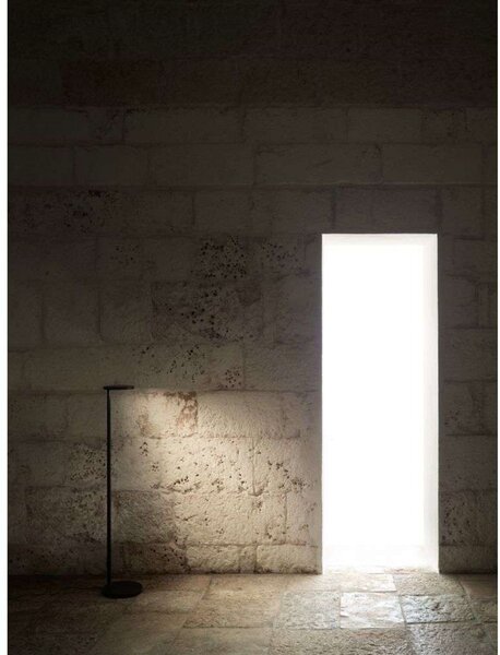 Stojacie Lampa FLOS, stmievateľné, Hnedá / Hrdzavá, Obývacia izba, Hliník