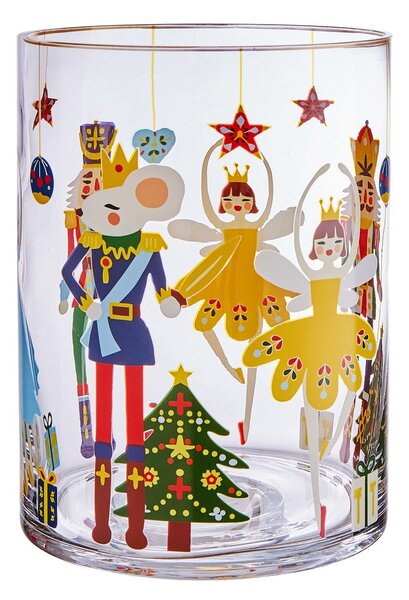 CHRISTMAS DELIGHT Lampáš luskáčik 20 cm