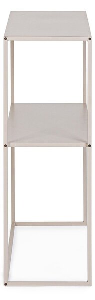 MUZZA Konzolový stolík 78 x 27 cm Qus béžový