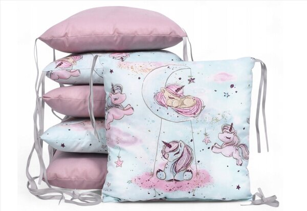 Vulpi Modulový vankúšový mantinel do postieľky Basic Pillow Farba: ježko