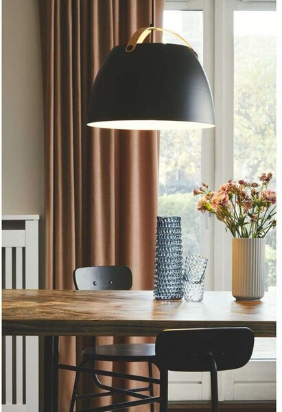 Závesné svietidlá Halo Design, Čierna, Jedáleň, Sklo