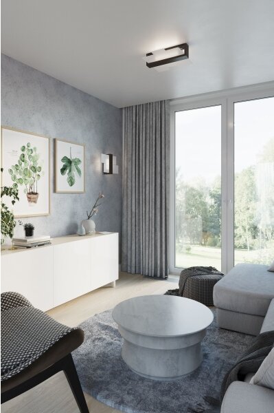 Brilagi - Stropné LED svietidlo HERA 2xE27/7,5W/230V wenge