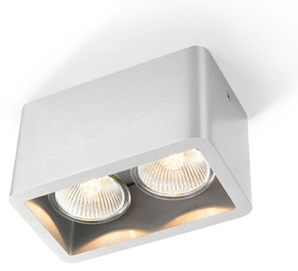 Stropné Lampa Trizo21, Metalická, Spálňa, Hliník