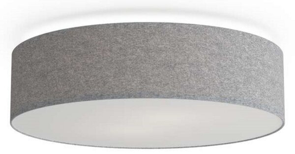 Stropné Lampa Belid, stmievateľné, Sivá, Obývacia izba, Tkanina / Textil