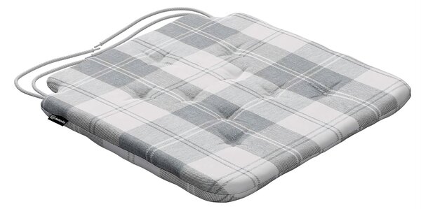 Sedák Oliver farba produktu sivá látka zapletaná, vzorované