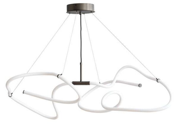 Lustre 101 COPENHAGEN, stmievateľné, Metalická, Obývacia izba, Hliník