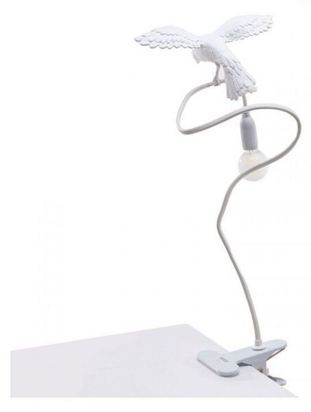 Stolové Lampa SELETTI, Biela, Obývacia izba, Plast