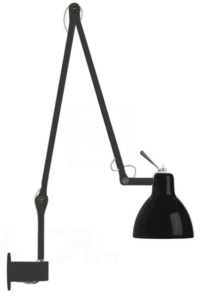 Luxy W2 Nástenné Svietidlo Black/Matte White