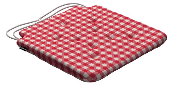 Sedák Oliver farba produktu červená látka vzorované
