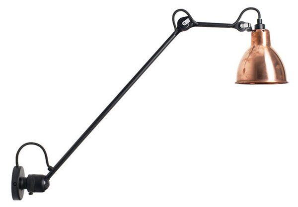 Nástenné Svietidlo Lampe Gras, Čierna, Obývacia izba, Kov