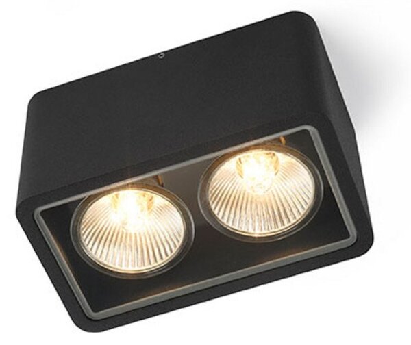 Stropné Lampa Trizo21, Čierna, Chodba, Hliník