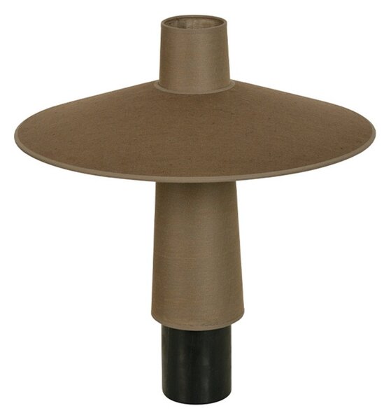 Stolové Lampa Forestier, Thésée, Hnedá / Hrdzavá, Obývacia izba, Tkanina / Textil, Boho