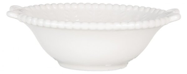 Malá porcelánová mištička s mašličkami Butterflies - 9*6*3 cm / 25 ml - Clayre & Eef