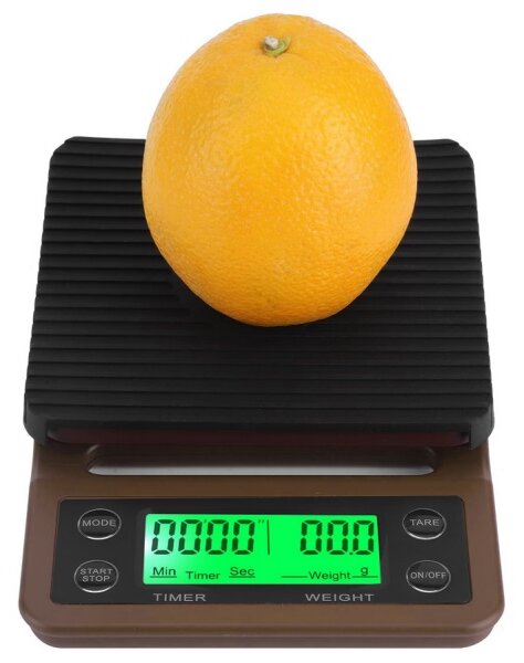 Digitálna kuchynská váha na kávu do 5 kg