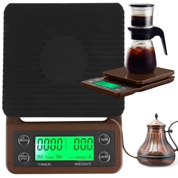 Digitálna kuchynská váha na kávu do 5 kg