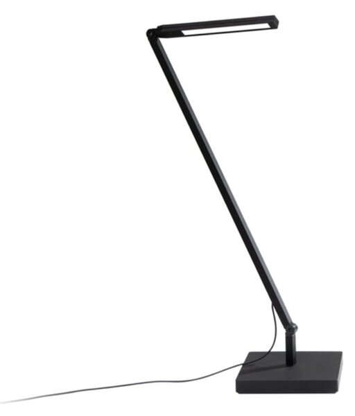 Stolové Lampa Nemo Lighting, stmievateľné, Čierna, Pracovňa, Hliník