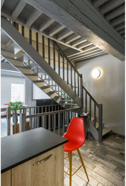 Stropné Lampa SLV, stmievateľné, Sivá, Obývacia izba, Hliník