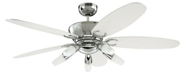 Stropný ventilátor so svetlom Arius s diaľkovým ovládaním – Westinghouse Westinghouse, Arius, Čierna, Obývacia izba, Kov, Moderný