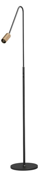 Stojacie Lampa ANTIDARK, Čierna, Obývacia izba