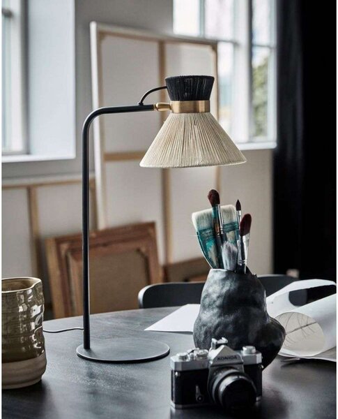 Stolové Lampa House Doctor, Čierna, Obývacia izba, Kov