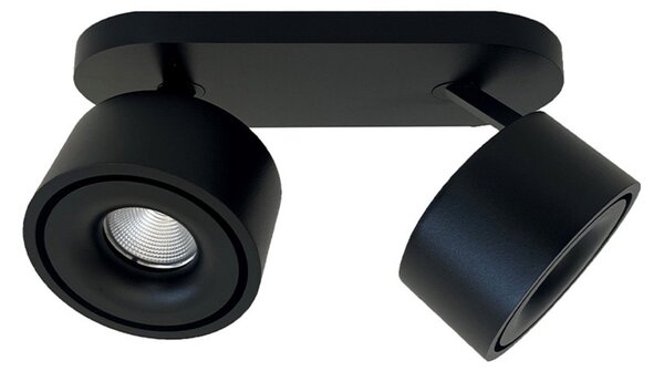Easy Braccio W2100 LED Stropné Lampa 2700K Black - Antidark