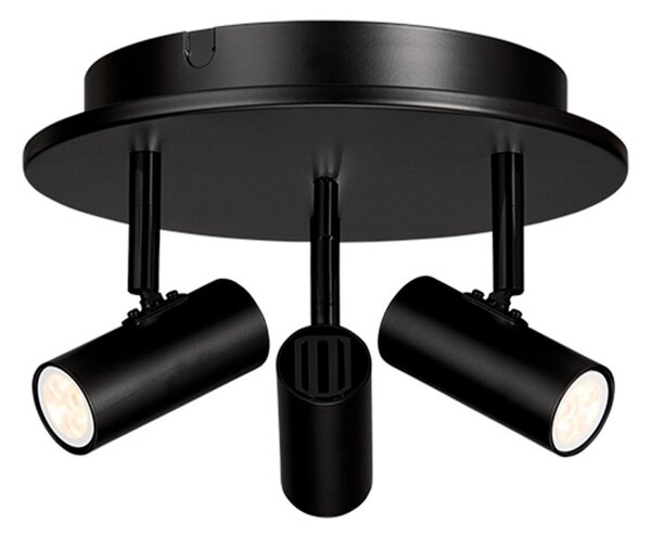 Stropné Lampa Belid, Čierna, Obývacia izba