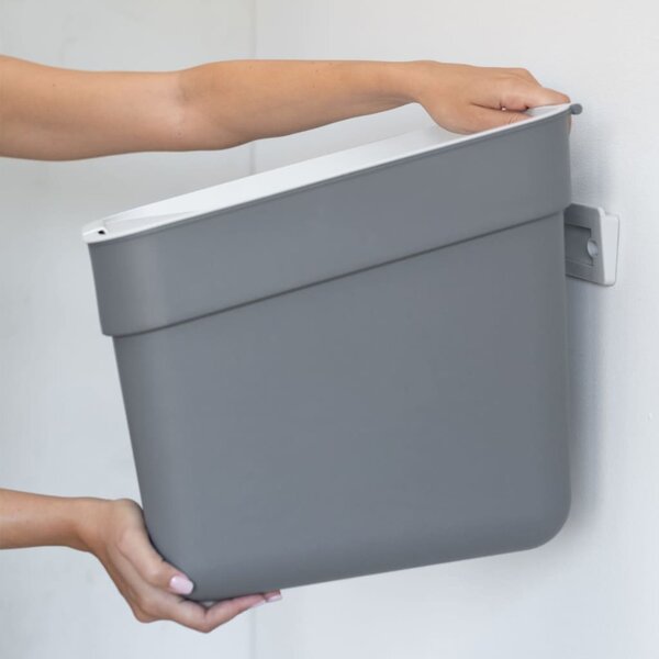 Curver Odpadkový kôš na triedený odpad READY 5L, biely