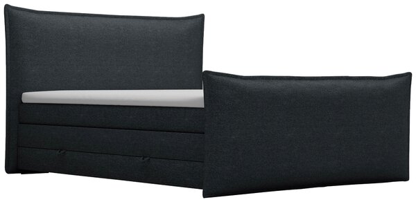 BOXSPRINGOVÁ POSTEĽ, 160/200 cm, sivá MID.YOU - Online Only spálne, Online Only