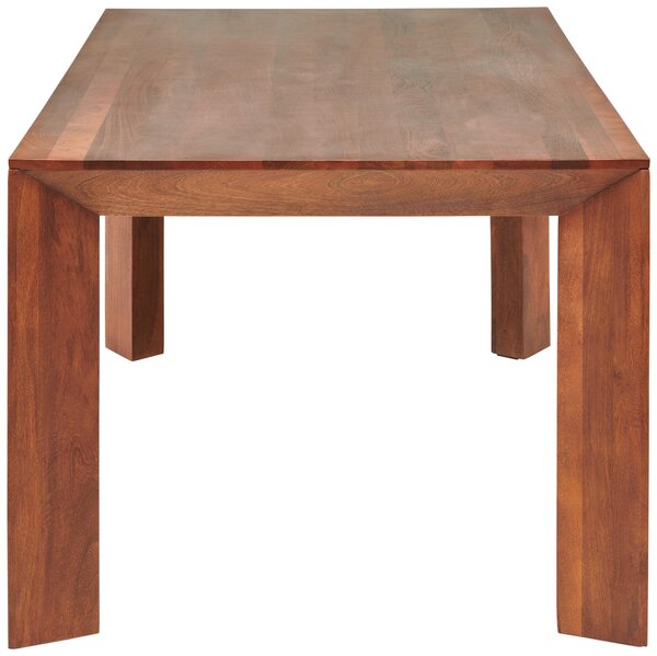 JEDÁLENSKÝ STÔL, mangové drevo, tmavohnedá, 200/100/76 cm MID.YOU - Stoly, Online Only