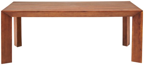 JEDÁLENSKÝ STÔL, mangové drevo, tmavohnedá, 200/100/76 cm MID.YOU - Stoly, Online Only