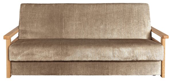 ROZKLADACIA POHOVKA, textil, svetlohnedá P & B - Sedačky, Online Only