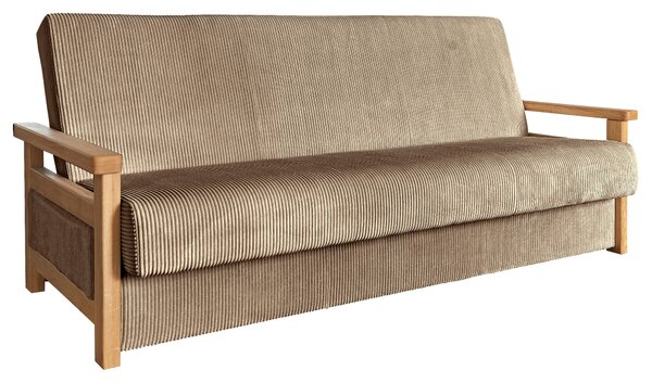 ROZKLADACIA POHOVKA, textil, svetlohnedá P & B - Sedačky, Online Only