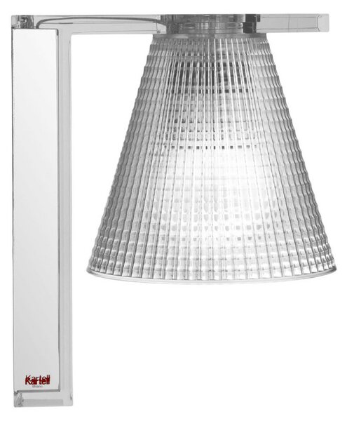 Nástenné Svietidlo Kartell, Light-Air, Transparentná, Obývacia izba, Plast, Dizajnový