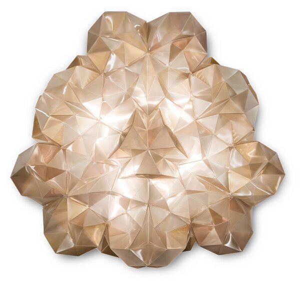 Stropné Lampa Slamp, Drusa, Béžová, Obývacia izba, Plast, Dizajnový