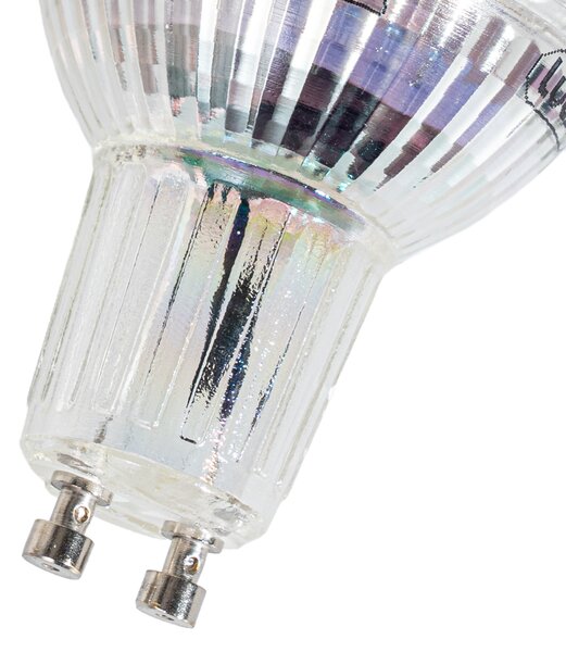 Sada 5 stmievateľných LED žiaroviek GU10 50 mm v Kelvinoch číra 4,9 W 400 lm 2200 – 3000 K
