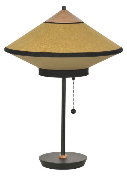 Stolové Lampa Forestier, Cymbal S, Bronzová / Stará Mosadz, Obývacia izba, Tkanina / Textil, Dizajnový