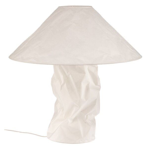 Stolové Lampa Ingo Maurer, Lampampe, Biela, Obývacia izba, Papier / Kartón, Dizajnový