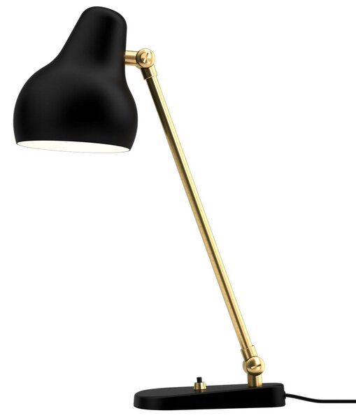 Stolové Lampa Louis Poulsen, VL38, Čierna, Obývacia izba, Kov, Dizajnový