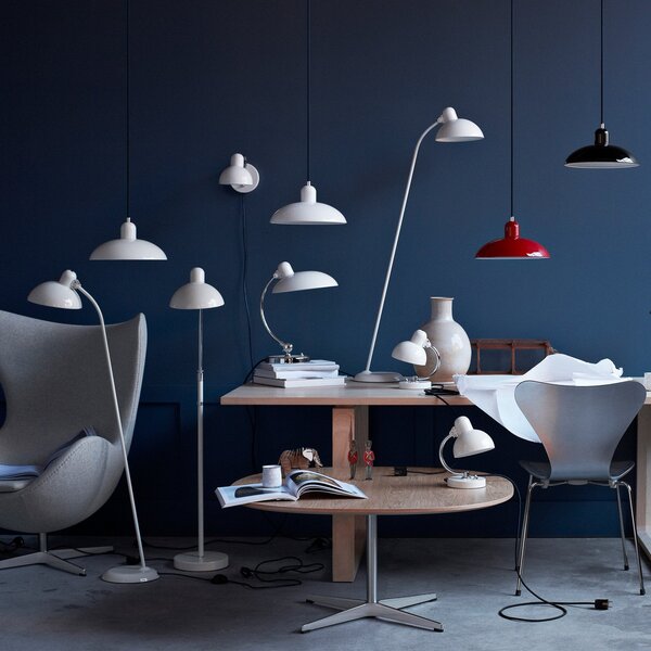Stolové Lampa FRITZ HANSEN, Kaiser Idell 6631-T Luxus, Čierna, Obývacia izba, Kov, Dizajnový