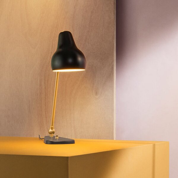 Stolové Lampa Louis Poulsen, VL38, Čierna, Obývacia izba, Kov, Dizajnový
