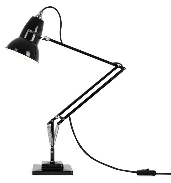 Stolové Lampa Anglepoise, Original 1227, Čierna, Pracovňa, Kov, Industriálny