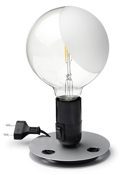 Stolové Lampa FLOS, Lampadina, Čierna, Obývacia izba, Kov, Dizajnový