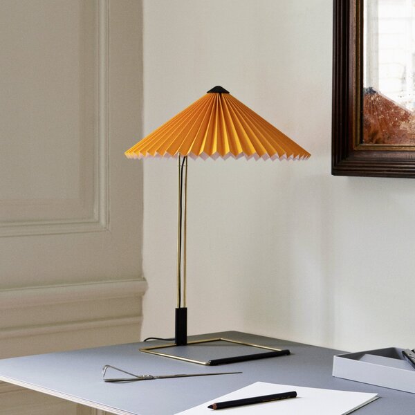 Stolové Lampa HAY, Matin 380, stmievateľné, Žltá, Obývacia izba, Kov, Dizajnový